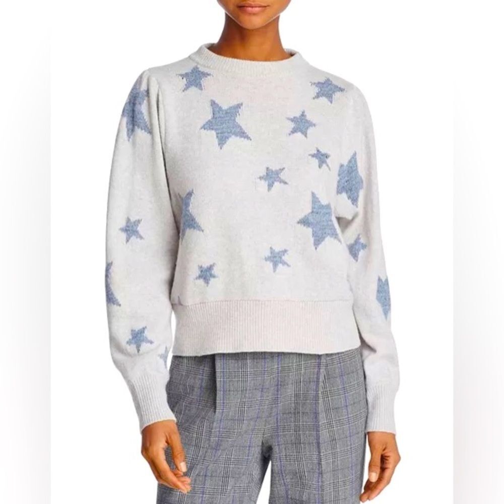 Rebecca Taylor Star Intarsia Sweater Excellent Condition size M